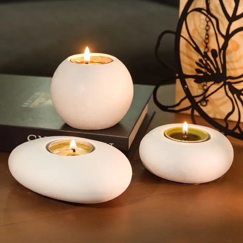 Candle Molds - Theelichtje kaarshouder hars siliconen mal, kristallen