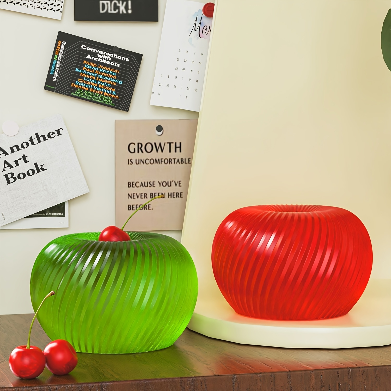 Een trendy rode appelvormige s - Candle Molds recensie en prijs