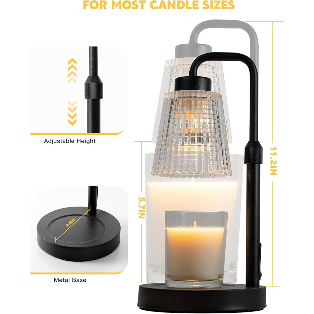 Kaarsverwarmerlamp met timer,  - Wax Melts recensie en prijs