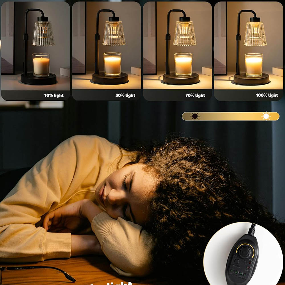 Kaarsverwarmerlamp met timer,  - Wax Melts recensie en prijs